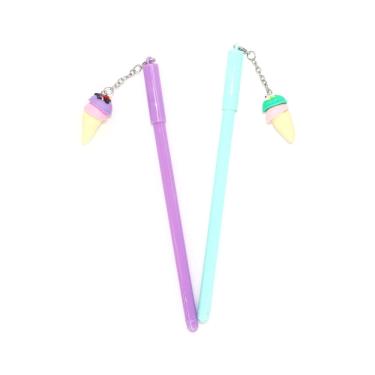 Imagem de Caneta Fine Line Le Decorada Sorvete 0.5mm com 2 Unidades Colorida