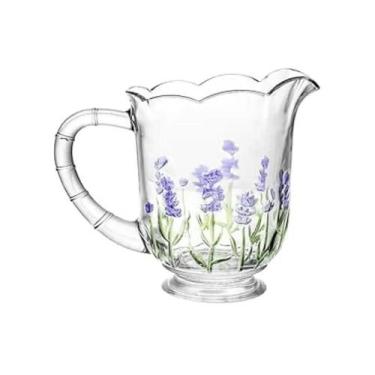 Imagem de Jarra Estampa Lavanda Hand Painting Cristal Ecológico 1,5L - LYOR, WOL