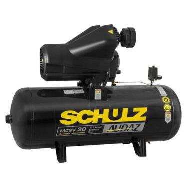 Imagem de Compressor de Ar Schulz MCSV20 Audaz 200 Litros 175Psi 5cv Trifásico 4