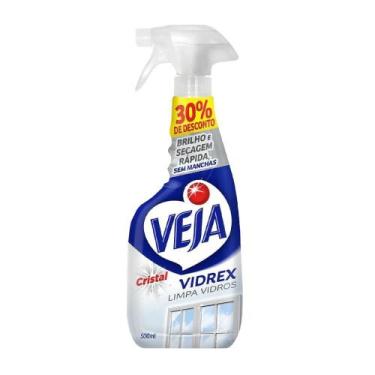 Imagem de Limpador de Vidros Cristal Spray Veja 500ml