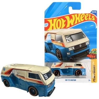 Imagem de Carrinho Hot Wheels VW T3 Custom Azul JBB21 Mattel