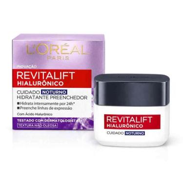 Imagem de L'Oréal Revitalift Hialurônico Noturno 49g Original - L'oreal Paris