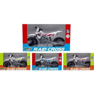 Imagem de Moto Raid Cross 21,2x6,5x12,3cm (s) - Kendy Brinquedos