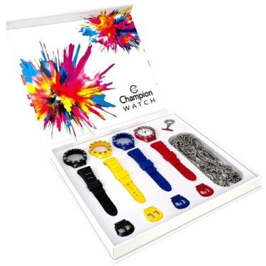Imagem de Relógio Champion Sports Troca Pulseiras Analógico CP31001B