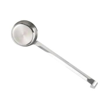 Imagem de Colher De Aço Inoxidável Com Cabo Longo Para Molho De Pizza, Sopa, Con
