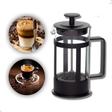 Imagem de Cafeteira Prensa Francesa Café Expresso Leite Cremoso Wbcom, 600 ML
