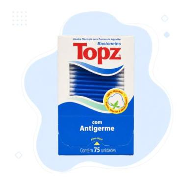 Imagem de Hastes Flexiveis Topz Bastonetes 75 Unidades