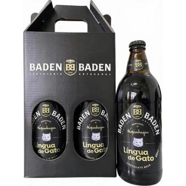 Imagem de Kit 2 Cervejas Baden Baden Língua de Gato 600ml Para Presente Edição L