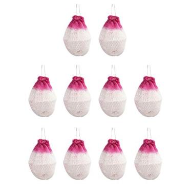 Imagem de LoveinDIY 10 peças de manto de lâmpada de gás para uso ao ar livre, lâmpada de querosene em forma de U, cobertura de rede não radiativa para acampamento, caminhada, acessórios de barraca, 10 x 8 cm