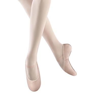 Imagem de Bloch Sapatilha de balé infantil Bloch Dance de couro para meninas, rosa, 5 Toddler