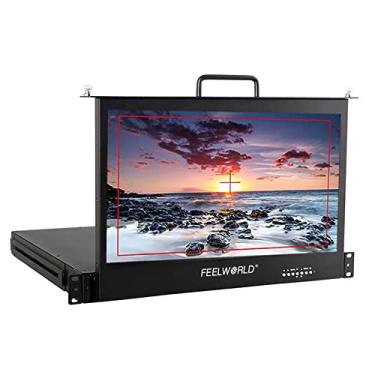Imagem de FEELWORLD 17,3 polegadas 1RU Pull Out Rack Mount Monitor Full HD 1920x1080 SC173-HSD-56(HDMI/SDI)