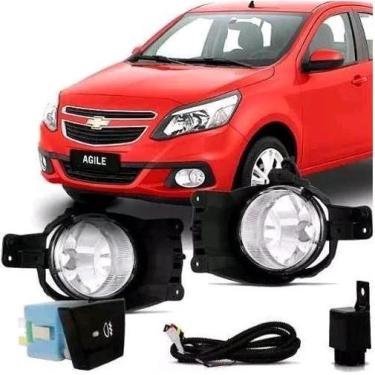 Imagem de Kit Farol Milha Neblina Agile 14 15 16 17 Modelo Original