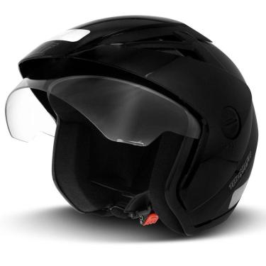 Imagem de Capacete Aberto Ebf Thunder Open Solid Preto