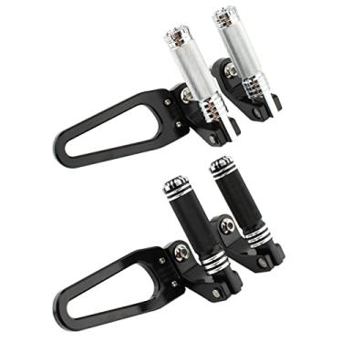 Imagem de FINMOKAL Pedal Esquerdo Direito Apoios Para Os Pés Apto Para BMW R1800 R18 2020 2021 Prata