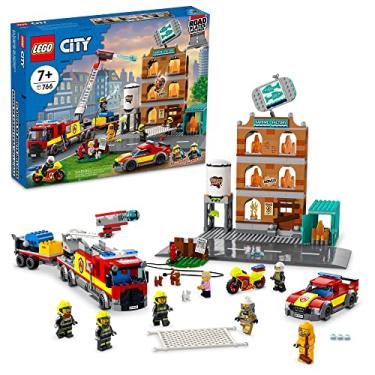 Imagem de 60321 LEGO® City Corpo de Bombeiros; Kit de construção (766 peças)