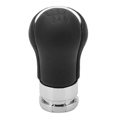 Imagem de Botão de câmbio, antienvelhecimento 32mm/1.26in instalação simples botão de engrenagem de alta resistência confortável sensação de mão para acessório interior de carro