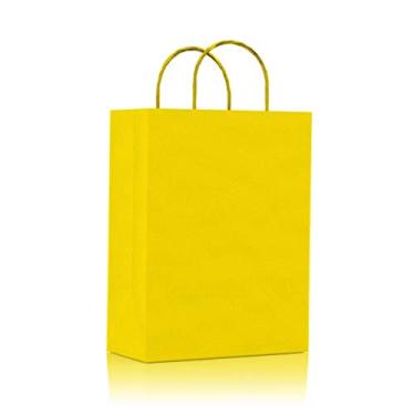 Imagem de Sacola de Papel Kraft 21,5cm - Cores - 10 Unidades