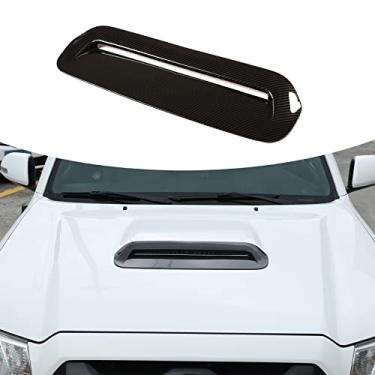 Imagem de PIUGILH Capa de admissão de fluxo de ar, capa decorativa de entrada de fluxo de ar do carro para capô de ventilação da touca apto para Toyota Tacoma 2013 2014 2015