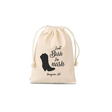 Imagem de Conjunto de 10 sacos de sobrevivência para festa de despedida de solteira, kit de resgate, kit de sobrevivência, kit de sobrevivência, bolsa de festa, kit de recuperação, sacos de lembrança com cordão, sacos de ressaca, sacos de kit de recuperação, decorações de festa de despedida de solteira