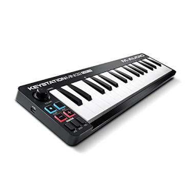 Imagem de M Audio Keystation Mini 32 MK3 – Mini controlador de teclado USB MIDI ultra portátil com ProTools First, M Audio Edition e Xpand 2 da Air Music Tech