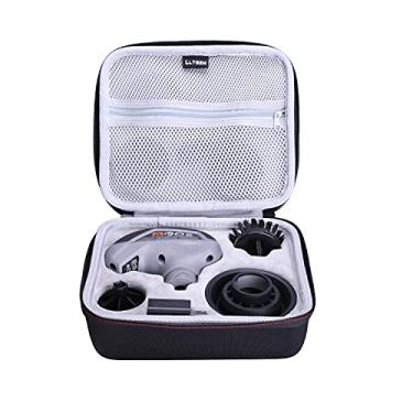 Imagem de LTGEM Capa rígida de EVA compatível com ferramenta de limpeza Dremel Versa - Escova de argamassa - Esfoliante de banheiro - Limpador de cozinha e banheira - Viagem - Bolsa protetora de armazenamento