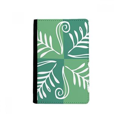 Imagem de Porta-passaporte Green Leaves Mexico Totems Civilização Antiga Notecase Burse Carteira Capa Cartão Bolsa, Multicolor