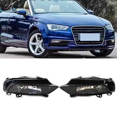 Imagem de JESYMBX Farol de neblina para Audi A3 Sedan 2015-2016 para-choque dianteiro lâmpada de neblina com lâmpadas 8V0941699B 8V0 941 700B direita