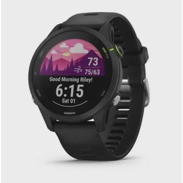 Imagem de Smartwatch gps Garmin Forerunner 255 Music Preto