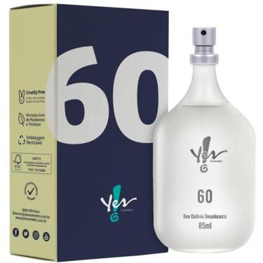 Imagem de Perfume Masculino 60 Colônia Desodorante, 85ml Yes Cosmetics - Yes! Co