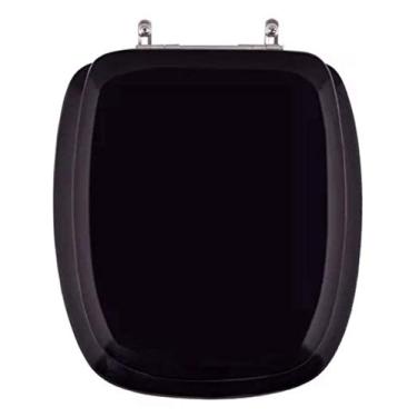 Imagem de ASSENTO ALMOFADADO ETNA PRETO MDF REVESTIDO COM ESPUMA