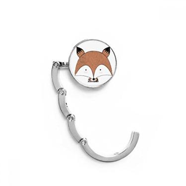 Imagem de Gancho de mesa de raposa imatura, estilo Simplicity com fecho decorativo, gancho dobrável