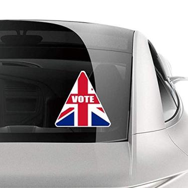 Imagem de DIYthinker Adesivo de carro da bandeira do Reino Unido da Grã-Bretanha, adesivo de motocicleta e bicicleta