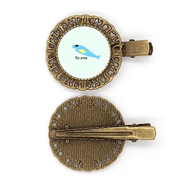 Imagem de Fly Fish Foguetes Art Deco Presente Fashion Hairpin Tiara Broche Clipe de Cabelo Presilha