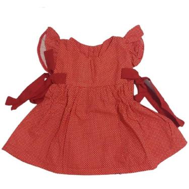 Imagem de Vestido Vermelho mini poá