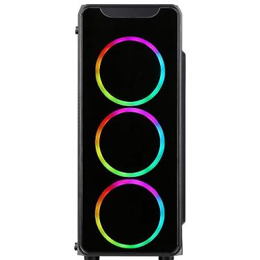 Imagem de PC Gamer AMD Ryzen 5 5600G 6 Núcleos 4.40Ghz, Gráficos Radeon VEGA 7, 16GB DDR4, SSD 256GB, Fonte 500W, 3green Force - 3F-001