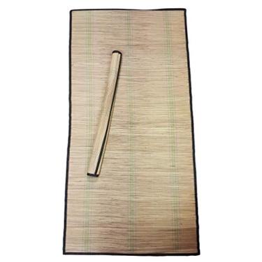 Imagem de Esteira De Praia De Palha Natural 1,70 x 90 cm (Palha, G)