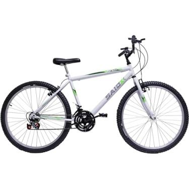 Imagem de Bicicleta Aro 26 Bike Quadro em Aço 18 Marchas (Branco)