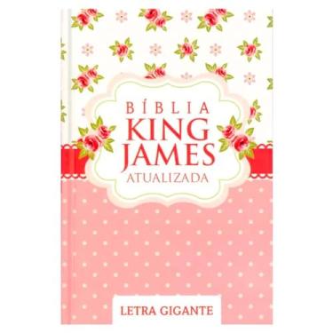 Imagem de Bíblia king james atualizada letra gigante capa dura - scrap book