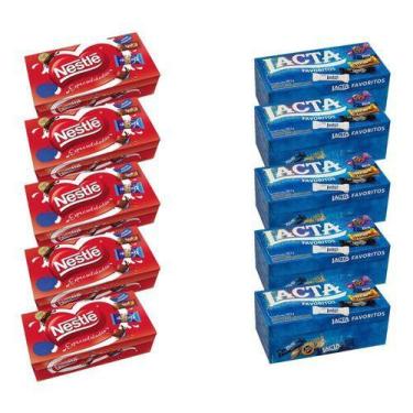 Imagem de Kit C/10 Caixas De Bombom - Nestle E Lacta - Nestlé