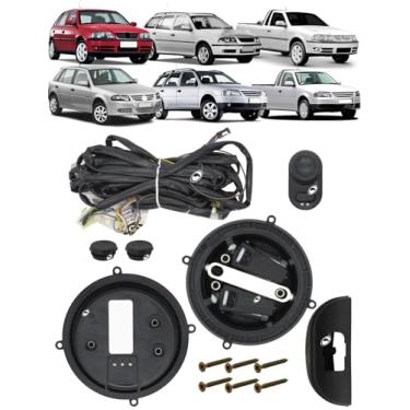 Imagem de Kit Retrovisor Simples Gol Saveiro Parati G3 e G4 Tragial
