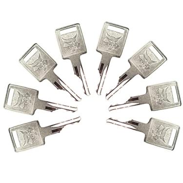 Imagem de Chaves de ignição D250 6693241 6709527 A77313 307852A1 714602 Substituição para minicarregadeira Bob-cat A220 A300 T110 T140 T180 T190 T200 T200 250 toneladas 300 T320 T450 T550 S100 S130 S150 (pacote