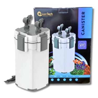 Imagem de Canister CT-1000U-5 Ocean Tech. Filtro Externo 1000 Lt/h C/UV 9w P/Aquários de Até 200L 110v