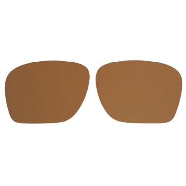 Imagem de Wetnenss Substituição para óculos de sol Oakley Sylas OO9448 57 mm/1,5 mm polarizado/fácil de instalar (marrom)