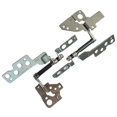 Imagem de ZAHARA Conjunto de kit de dobradiça LCD esquerda e direita de substituição para HP Victus 9 16-R 16-S JPR68 TPN-C169