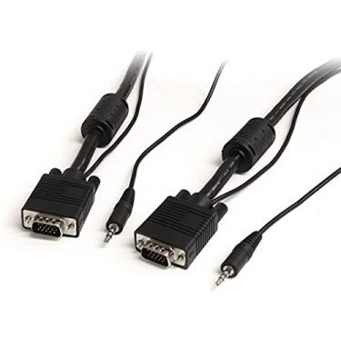 Imagem de Cabo VGA para monitor de alta resolução StarTech.com coaxial de 15 pés com áudio HD15 M/M