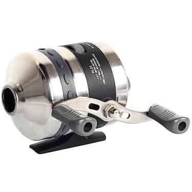 Imagem de FENJANER Carretel de pesca com arco com assento de molinete de pesca, alça reversível esquerda e direita, para arco composto e arco recurvo (apenas carretel)