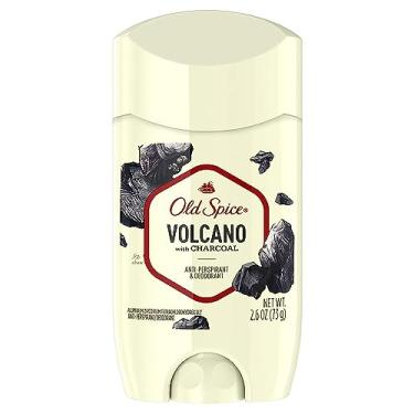 Imagem de Desodorante antitranspirante sólido invisível Old Spice para homens Vulcão com aroma de carvão inspirado na natureza 2,6 oz