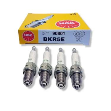 Imagem de Jogo Vela Ignicao Xantia Xsara Fiorino Palio Siena Strada Uno Astra Vectra 106 205 306 405 605 806 Clio Kangoo Laguna Megane Scenic Golf Jetta Bkr5e