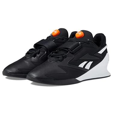 Imagem de Reebok Tênis masculino Legacy Lifter II, Preto/Branco/Laranja Smash, 43