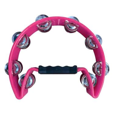 Imagem de Pandeirola Meia Lua Mxt Profissional Rosa